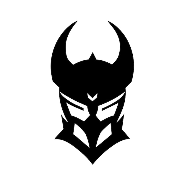 simple clean oni warriors batman logo vector illustration