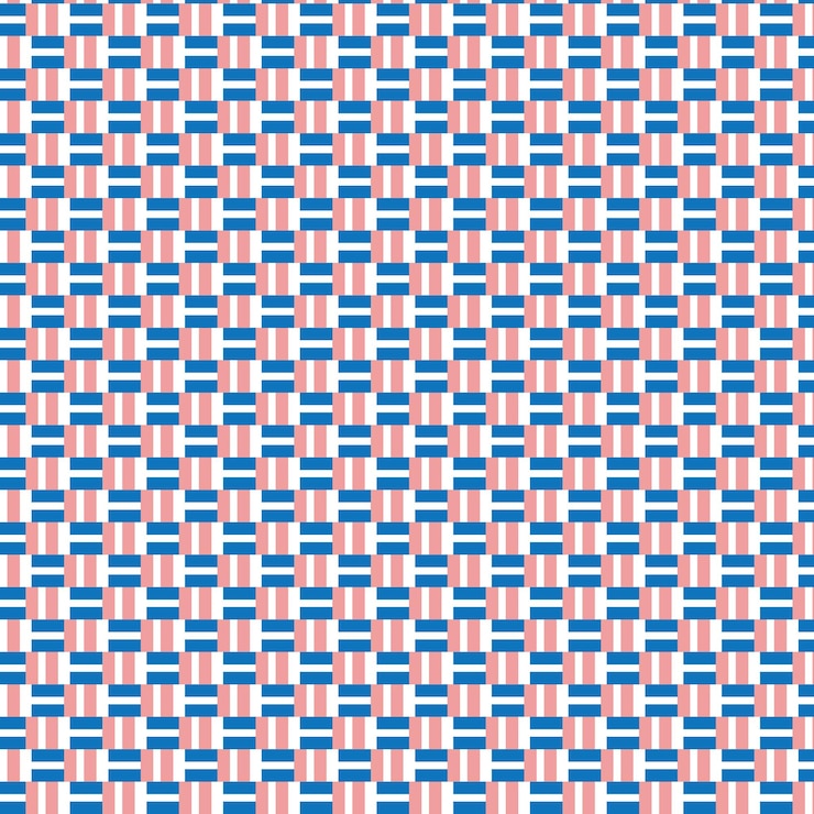 Vector simple coloful wavy seamlees pattern