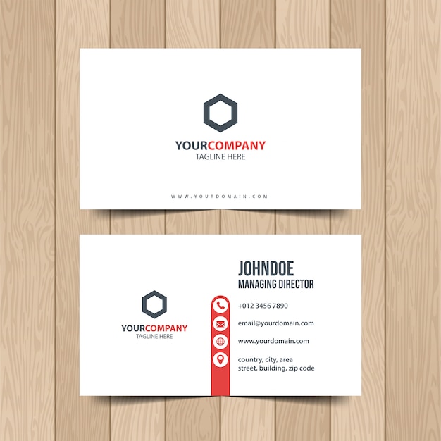 Simple Corporate Business Card.