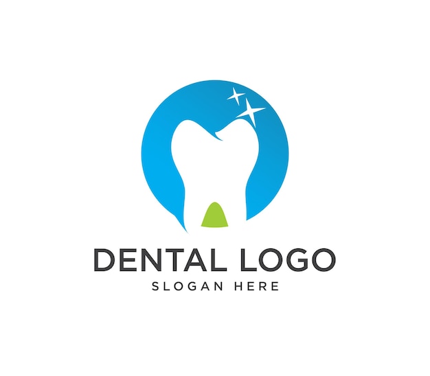 Simple Dental Logo Design Template