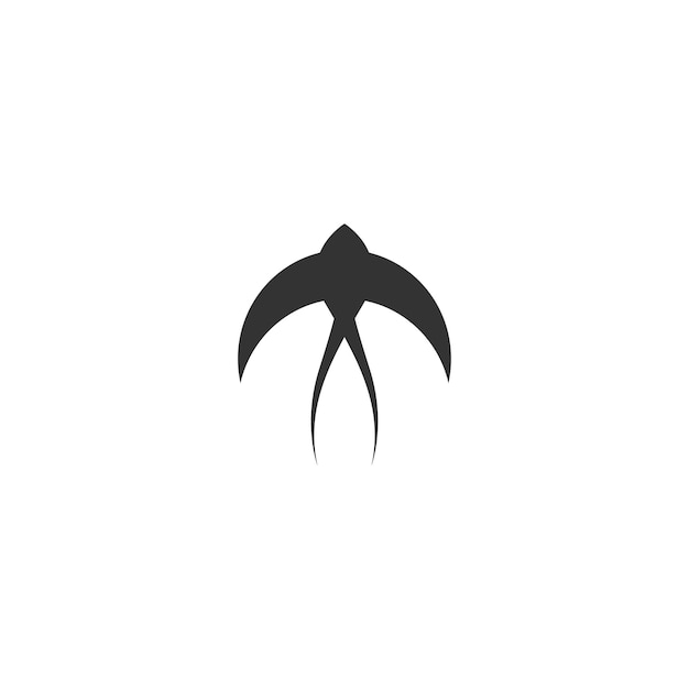 Простой дизайн шаблона логотипа Swift Bird
