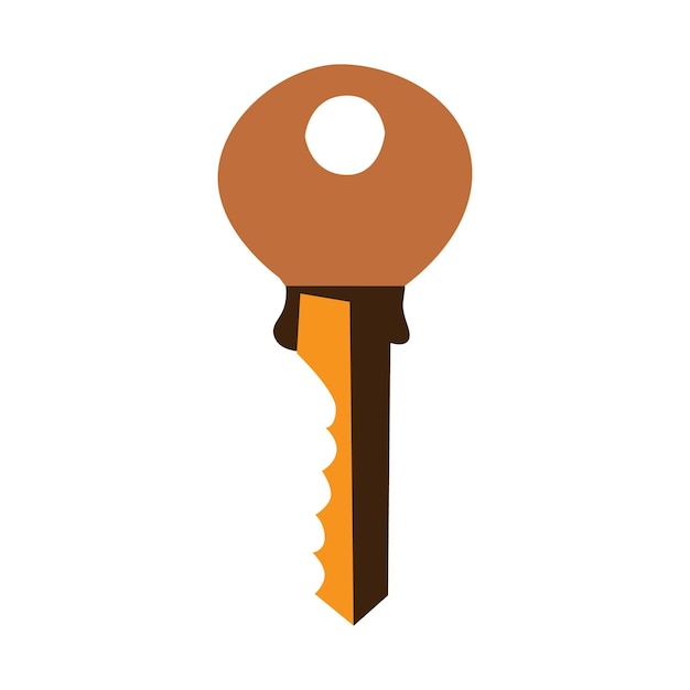 simple door key