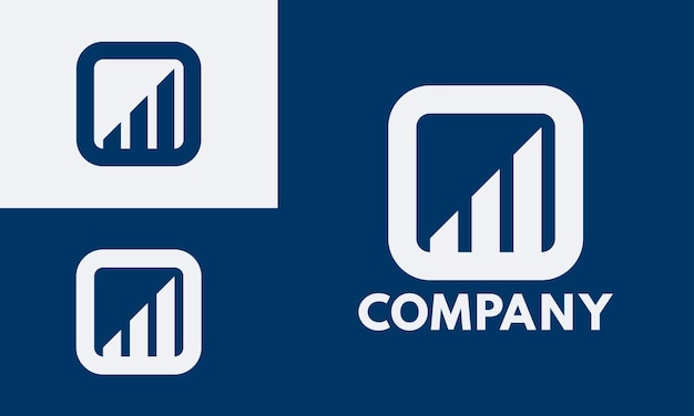 Vettore logo dell'app per lo sviluppo aziendale semplice e facile da ricordare