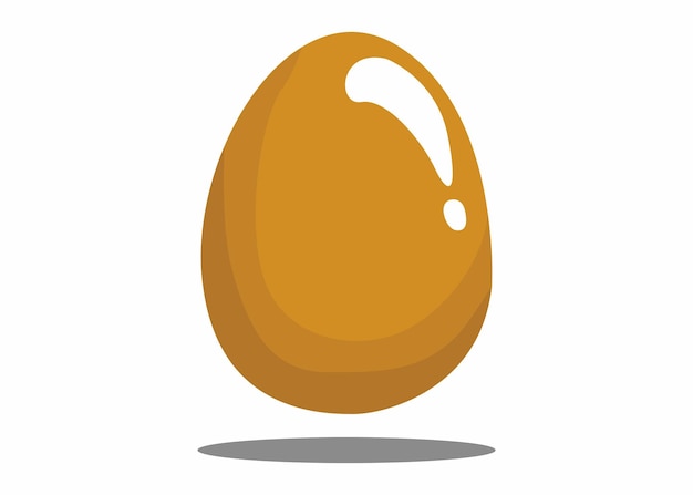 Simple egg vector for easter day