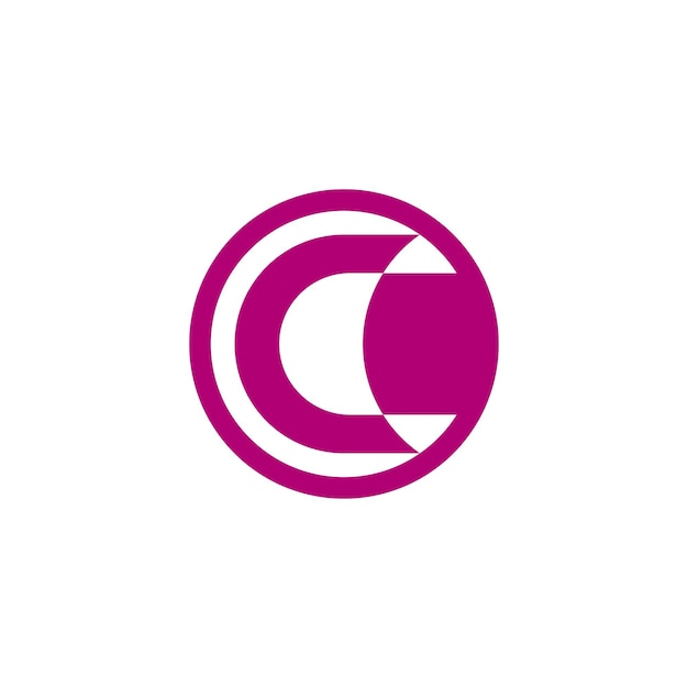 simple and elegant letter C logo