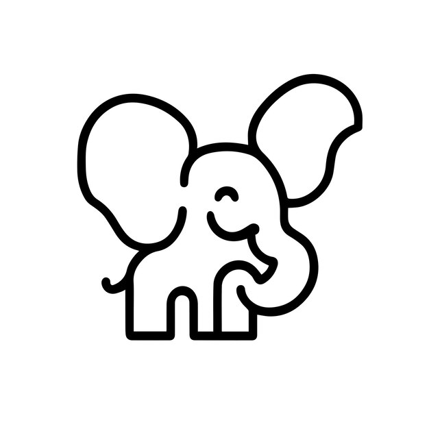 Simple Elephant logo