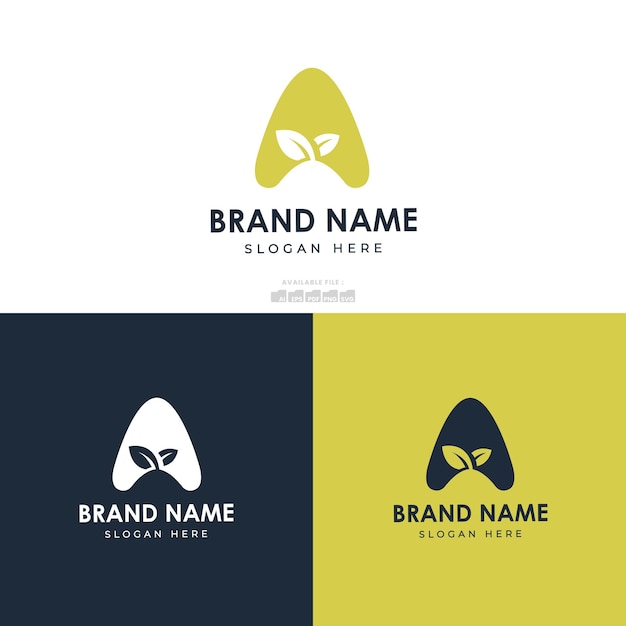 Simple Farm logo template, for company, and icon use