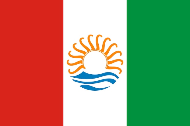 Simple flag of talysh
