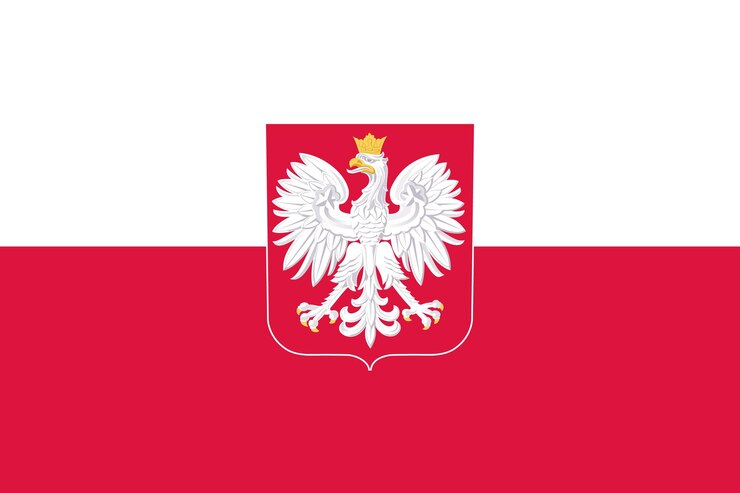 Simple flag with coat of arms