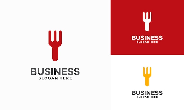 Simple Food logo designs template Restaurant logo symbol Logo symbol icon