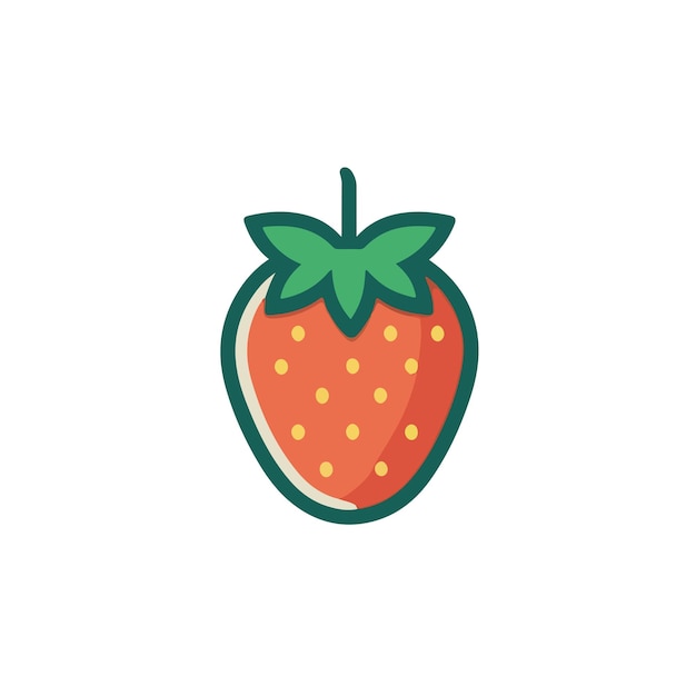 Vector simple fruits vectors