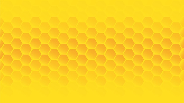 simple full honeycomb texture background with top and bottom transparent effects