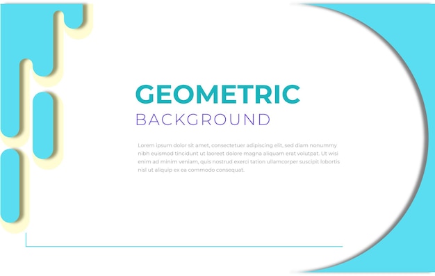 Sfondo geometrico semplice