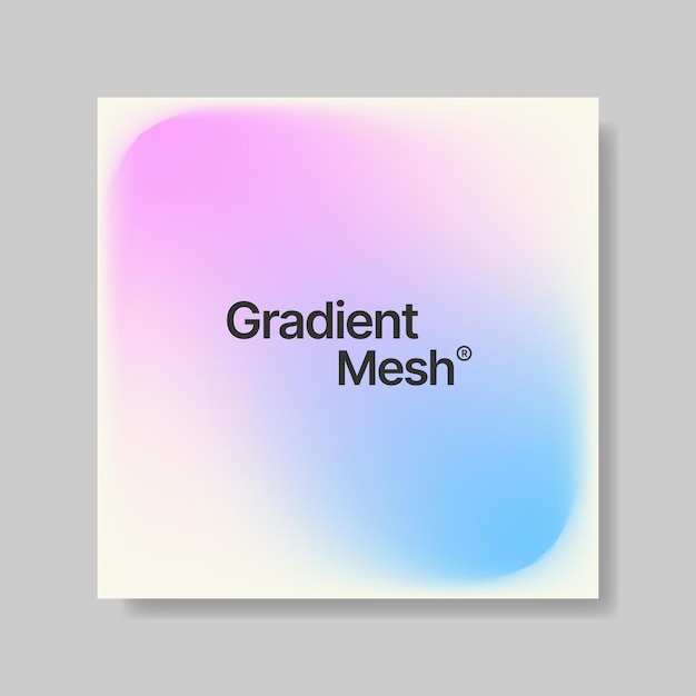 Simple gradient pink blue abstract background