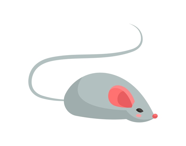 Simple grey mouse