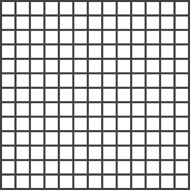 単純な正方形のグリッド