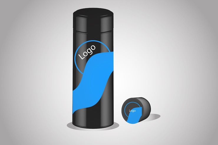 Vector simple gym flax design template