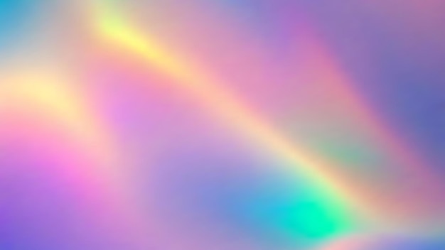 Vector simple holographic gradient color background