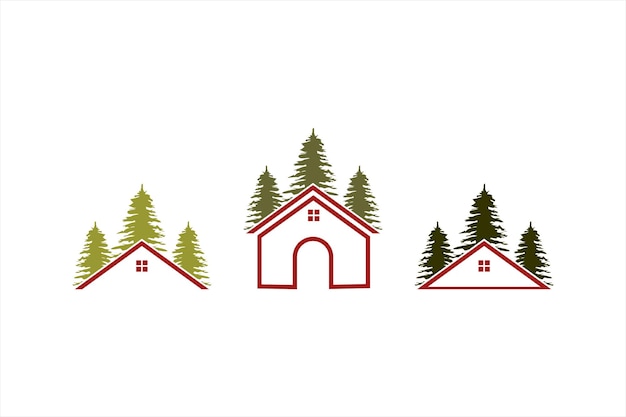 ベクトル シンプルな家の家の屋根のベクトル要素