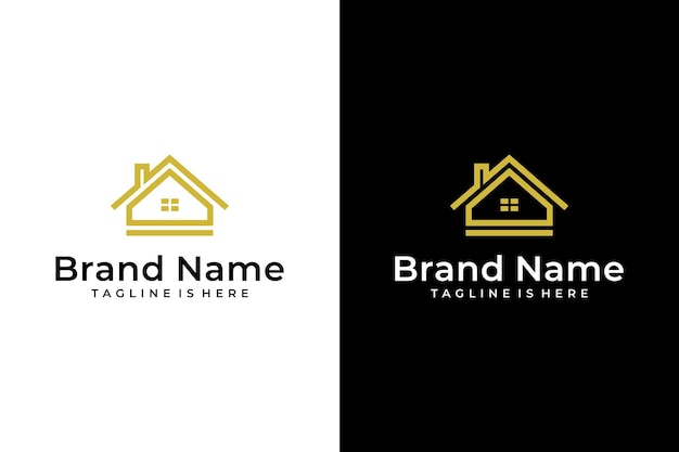 simple house logo