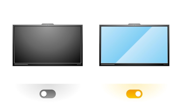 simple illustration_ large monitor