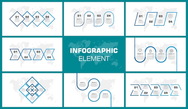 Simple Infographic   Set