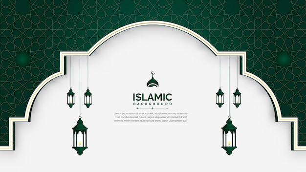 Simple Islamic background for muslim