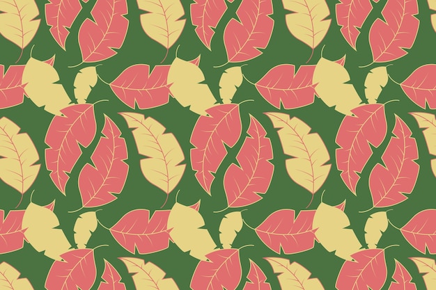 Simple Leaves Background