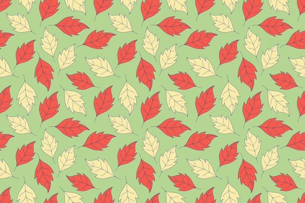 Simple Leaves Background