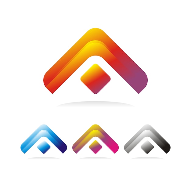 Vector simple letter a-logo