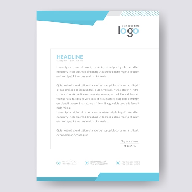 Simple Letterhead