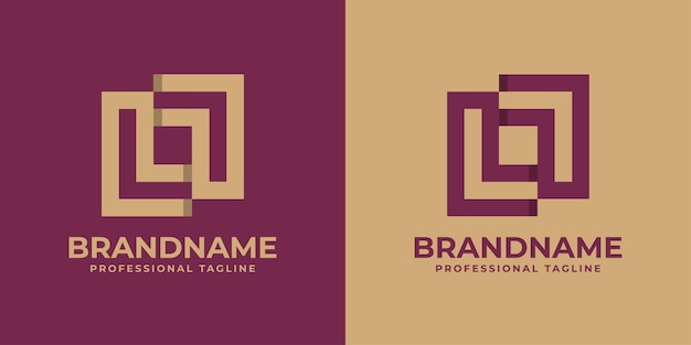 Simple LL Monogram Logo suitable for any business with L or LL initials