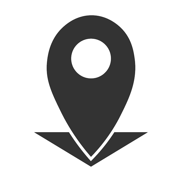 Vector simple location icon