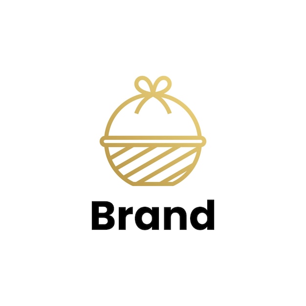 Hampers 비즈니스를 위한 간단한 로고 디자인