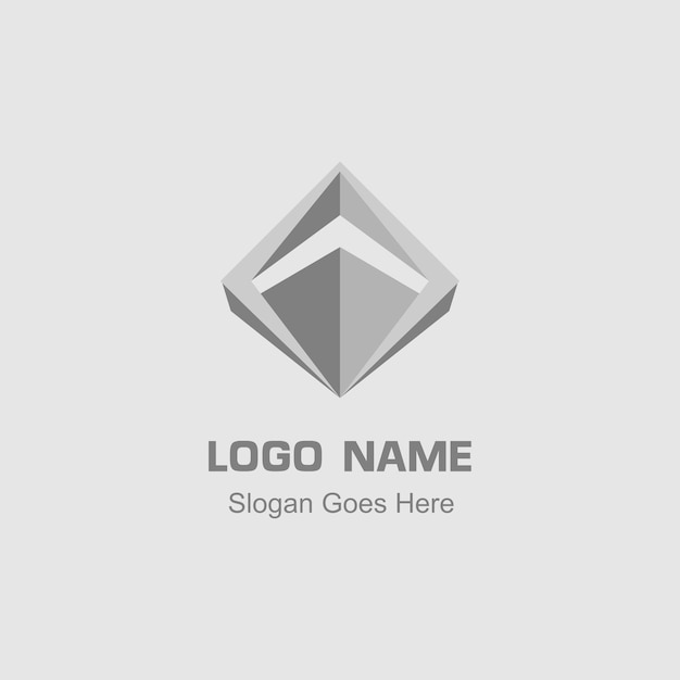 Простой логотип геометрический