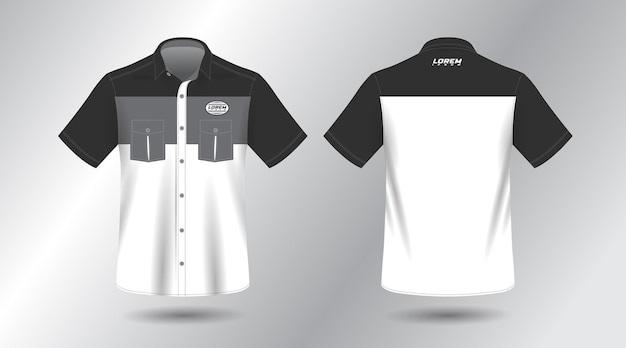 simple man short sleeve work shirt