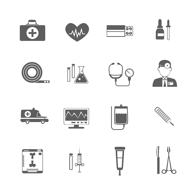 Vector simple medical icon