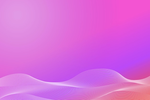 Simple minimalist background waving modern gradient colors