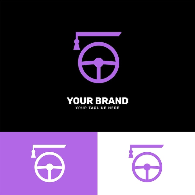Design del logo unico e moderno, semplice e minimalista