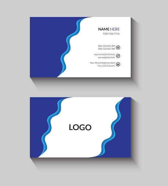 Simple and Modern Business Card Design