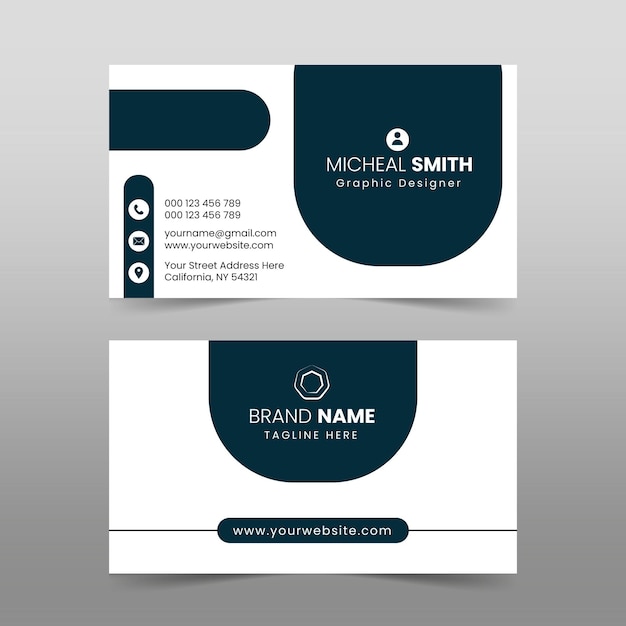 Simple and Modern Business Card Template