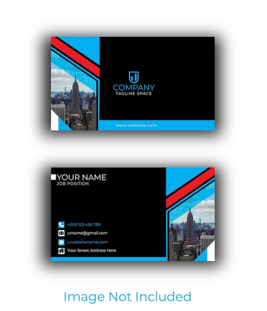 SIMPLE AND MODERN BUSINESS CARD.