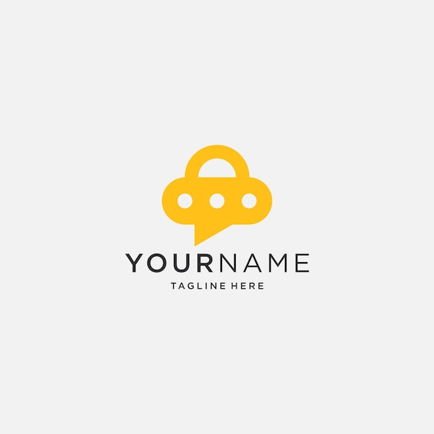 Simple and modern logo design template elements