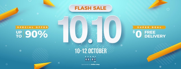 Simple number addition flash sale at 1010 sale