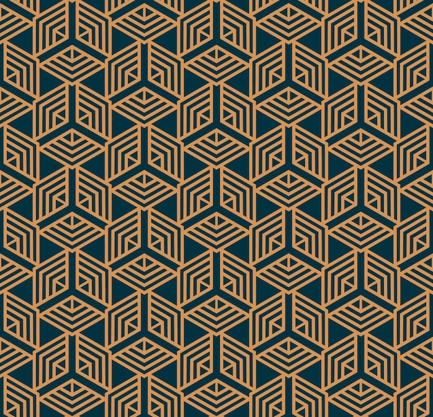 Vector simple ornament seamless pattern background