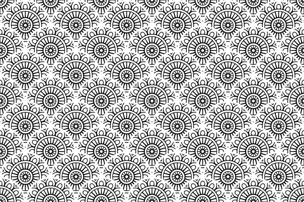 Simple ornate background with elegant motifs