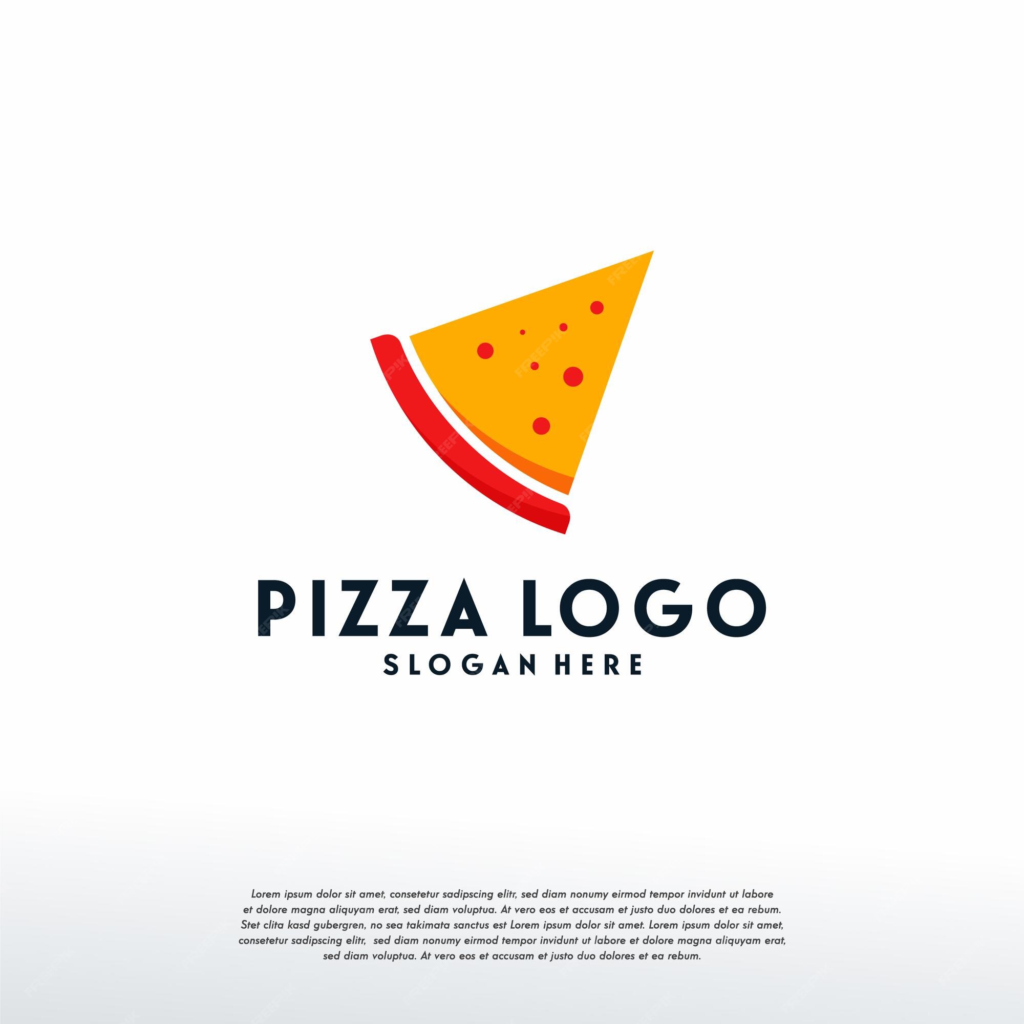 Pizza Icon Logo Design Template Download, pizza Icon Logo Design