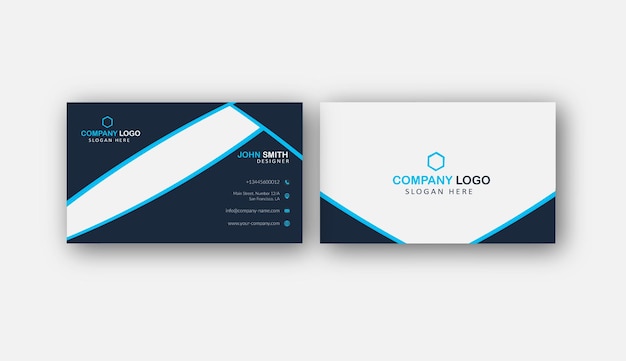 simple professional business card design