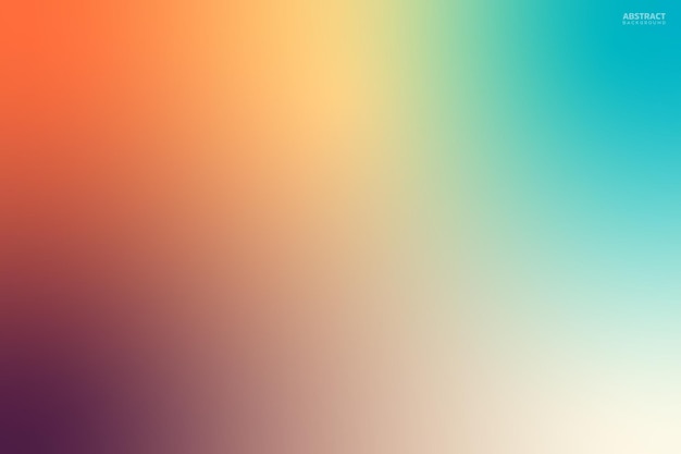 Vector simple rainbow gradient vector template