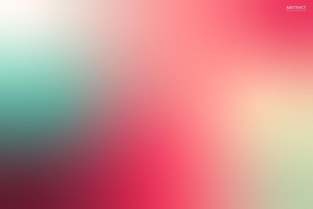 Simple rainbow gradient vector template